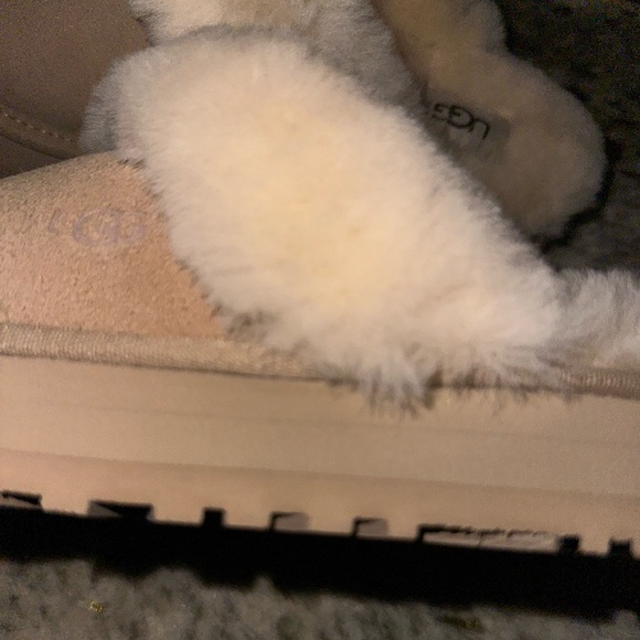 UGG slide on platform slippers shoes womens 7 new - Picture 2 of 6